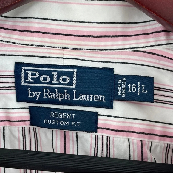 Polo Ralph Lauren Mens Size L Regent Long Sleeve Button Down Shirt 0517 - Picture 3 of 7